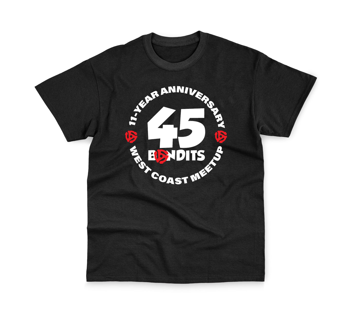 45Bandit 11Year Anniversary West Coast Tee